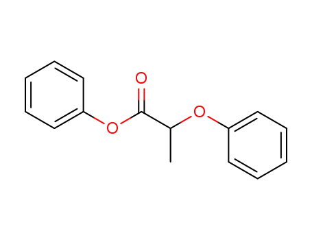 Molecular Structure of 116435-79-1 (2-phenoxy-propionic acid phenyl ester)