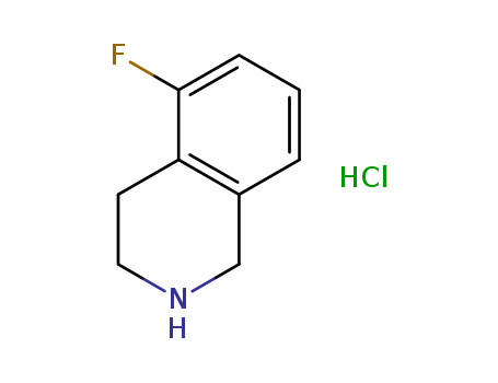 Isoquinoline,5-fluoro-1,2,3,4-tetrahydro-, hydrochloride (1:1)