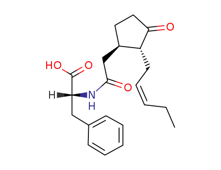 Molecular Structure of 120330-97-4 (N-<(-)-jasmonoyl>-R-phenylalanine)