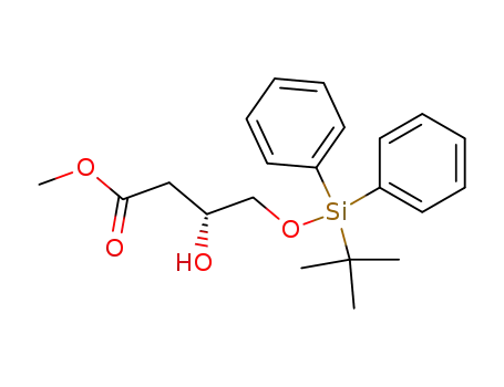 methyl (3R)-4-(tert-butyldiphenylsilyloxy)-3-hydroxybutanoate