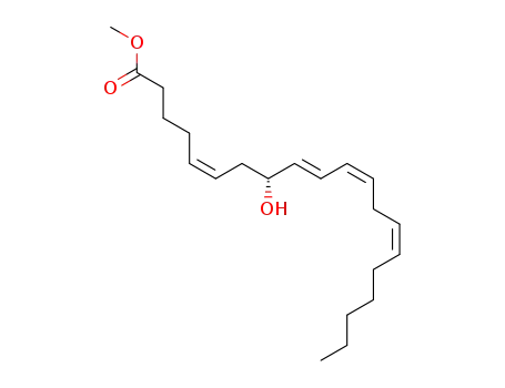 8(R)-hydroxyeicosatetraenoic acid methyl ester