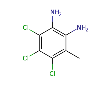 3,4,5-trichloro-6-methyl-<i>o</i>-phenylenediamine