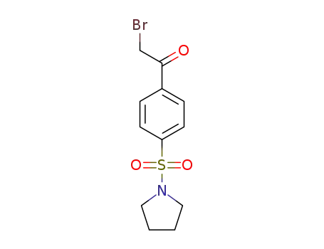 2-브로모-1-[4-(1-피롤리디닐술포닐)페닐]에타논