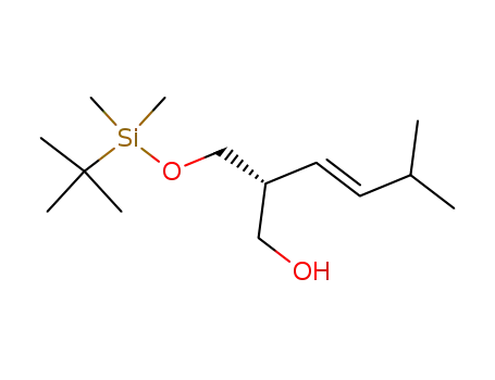 (R)-(E)-2-<<(tert-Butyldimethylsilyl)oxy>methyl>-5-methylhex-3-en-1-ol