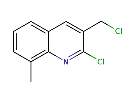 2-클로로-3-클로로메틸-8-메틸퀴놀린