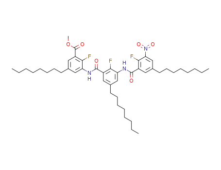 methyl 2-fluoro-3-(2-fluoro-3-(2-fluoro-3-nitro-5-octylbenzamido)-5-octylbenzamido)-5-octylbenzoate