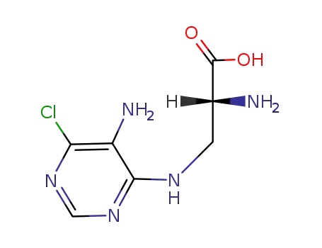 (R)-2-Amino-3-(5-amino-6-chloro-pyrimidin-4-ylamino)-propionic acid