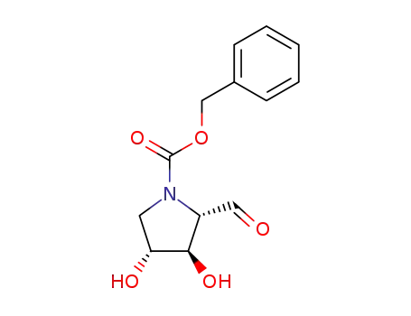 (2R,3R,4R)-N-benzyloxycarbonyl-3,4-dihydroxy-2-((phenylamino)methyl)pyrrolidine