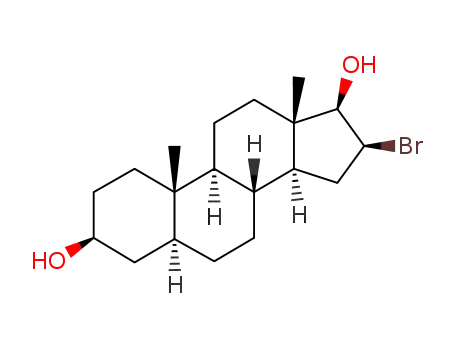 16β-bromo-5α-androstane-3β,17β-diol