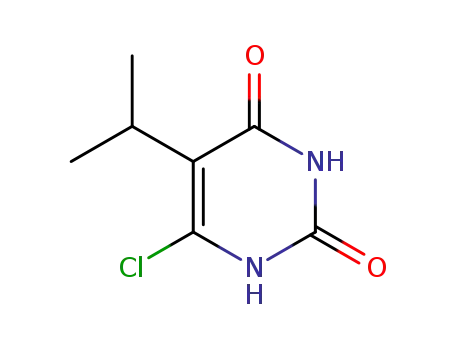 5-isopropyl-6-chloro-2,4-pyrimidinedione