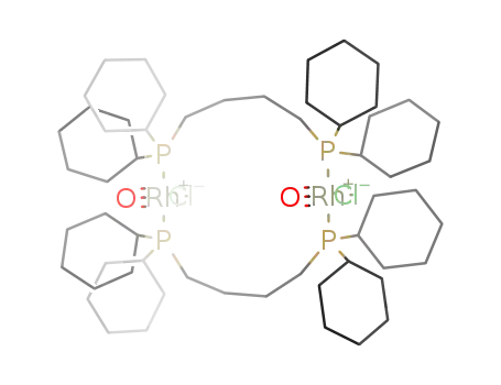 [Rh(1,4-bis(dicyclohexylphosphino)butane)(CO)Cl]2