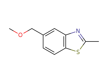 Benzothiazole, 5-(methoxymethyl)-2-methyl- (6CI)