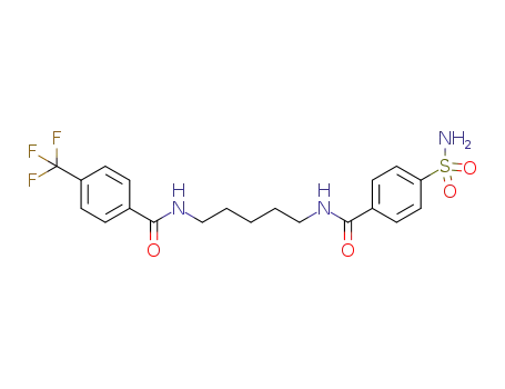 C<sub>20</sub>H<sub>22</sub>F<sub>3</sub>N<sub>3</sub>O<sub>4</sub>S