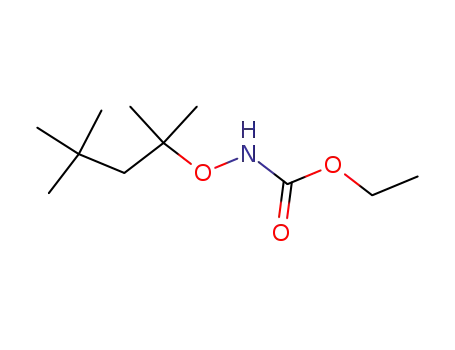 Molecular Structure of 74785-64-1 (ethyl N-(1,1,3,3-tetramethylbutoxy)carbamate)
