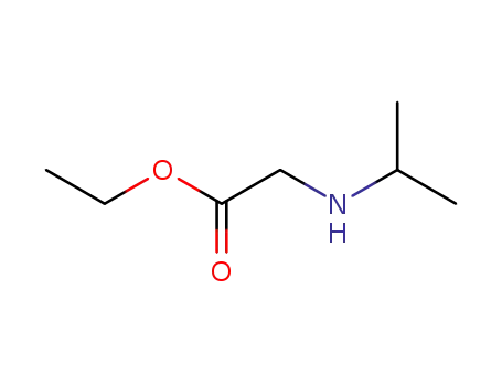 Molecular Structure of 3183-22-0 (ethyl N-propan-2-ylglycinate)