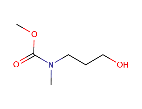 Molecular Structure of 958255-17-9 (methyl (3-hydroxypropyl)(methyl)carbamate)