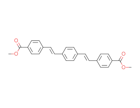 methyl 4-[(E)-2-(4-(E)-2-[4-methoxycarbonylphenyl]ethenylphenyl)ethenyl]benzoate