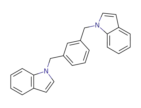 1,4-bis(1H-indol-1-ylmethyl)benzene