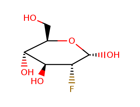 2-DEOXY-2-FLUORO-D-GALACTOSE 2-DEOXY-2-FLUORO-D-GALACTOPYRANOSE; 3-FLUORO-6-HYDROXYMETHYL-TETRAHYDRO-PYRAN-2,4,5-TRIOL
