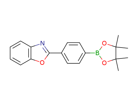 2-(4-(4,4,5,5-Tetramethyl-1,3,2-dioxaborolan-2-yl)phenyl)benzo[d]oxazole