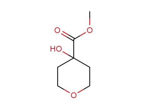 Molecular Structure of 115996-72-0 (2H-Pyran-4-carboxylicacid,tetrahydro-4-hydroxy-,methylester(9CI))