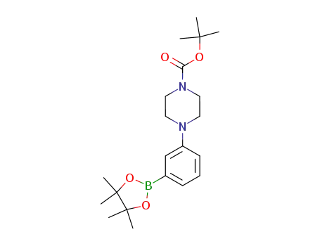 Tert-butyl 4-(3-(4,4,5,5-tetramethyl-1,3,2-dioxaborolan-2-YL)phenyl)piperazine-1-carboxylate
