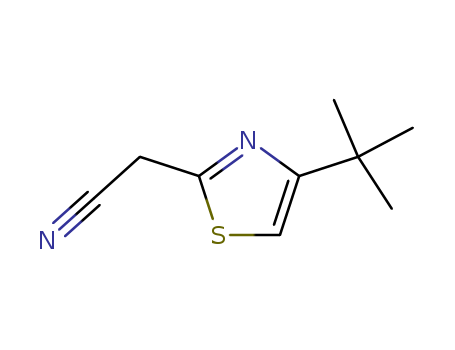 2-Thiazoleacetonitrile,4-(1,1-dimethylethyl)-