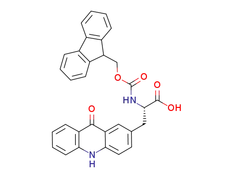 2-(9H-fluoren-9-ylmethoxycarbonylamino)-3-(9-oxo-9,10-dihydro-acridin-2-yl)-propionic acid