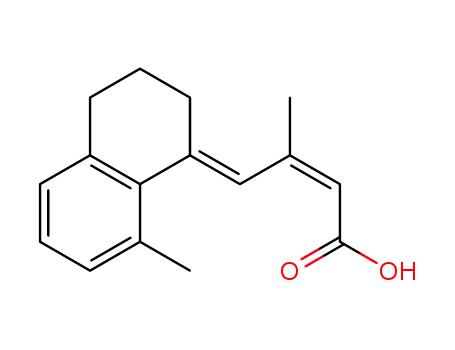 (2Z,4E)-4-[8′-methyl-3′,4′-dihydro-1′(2′H)-naphthalen-1′-ylidene]-3-methyl-2-butenoic acid