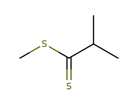 Molecular Structure of 5874-02-2 (methyl 2-methylpropanedithioate)