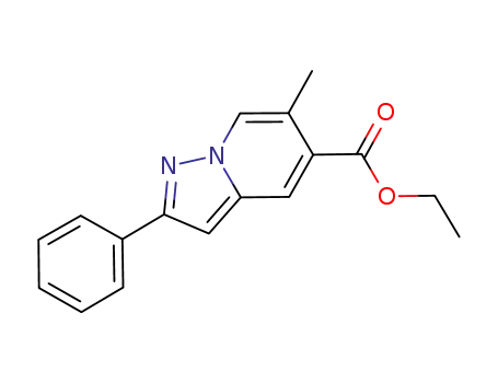 ethyl 6-methyl-2-phenylpyrazolo[1,5-a]pyridine-5-carboxylate