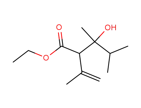 3-Hydroxy-2-isopropenyl-3,4-dimethyl-pentanoic acid ethyl ester