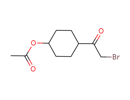 4-(2-bromoacetyl)cyclohexyl acetate