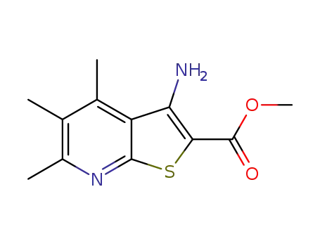 메틸 3-아미노-4,5,6-트리메틸티에노[2,3-b]피리딘-2-카르복실레이트