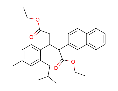 Ethyl-α-(2-naphthyl)-4b-(2'-isobutyl-4'-methylphenyl)-glutarate