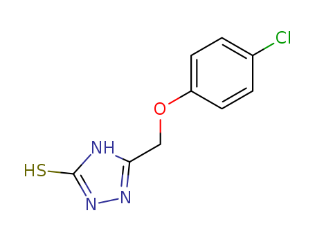 5-[(4-chlorophenoxy)methyl]-1,2-dihydro-3H-1,2,4-Triazole-3-thione
