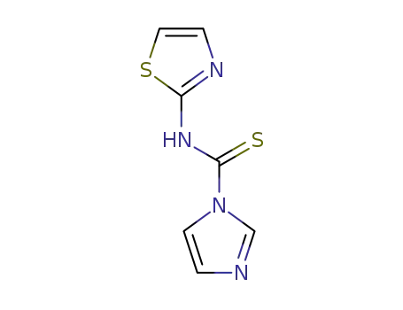 Molecular Structure of 149485-85-8 (N-(thiazol-2-yl)-1H-imidazole-1-carbothioamide)