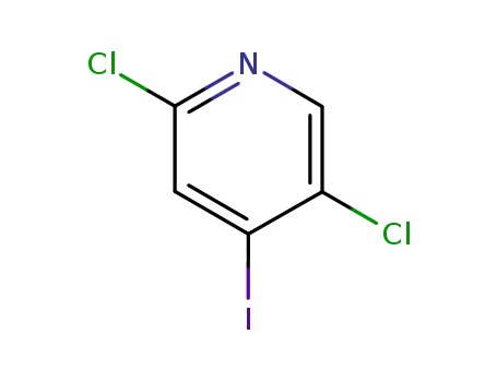 Molecular Structure of 796851-03-1 (Pyridine, 2,5-dichloro-4-iodo-)