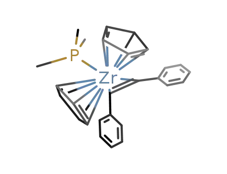 (η2-tolan)(trimethylphosphane)zirconocene