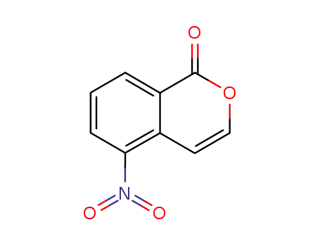 Molecular Structure of 77747-69-4 (5-Nitroisocoumarin)