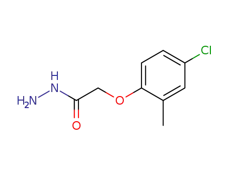 Molecular Structure of 32022-38-1 (2-(4-CHLORO-2-METHYLPHENOXY)ACETIC ACID HYDRAZIDE)