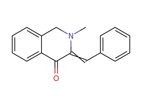 3-benzylidene-2-methyl-2,3-dihydro-1<i>H</i>-isoquinolin-4-one