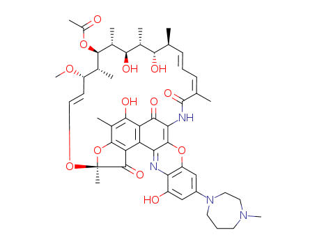 3'-HYDROXY-5'-(4-METHYL-PERHYDRO-1,4-DIAZEPIN-1-YL)BENZOXAZINORIFAMYCIN