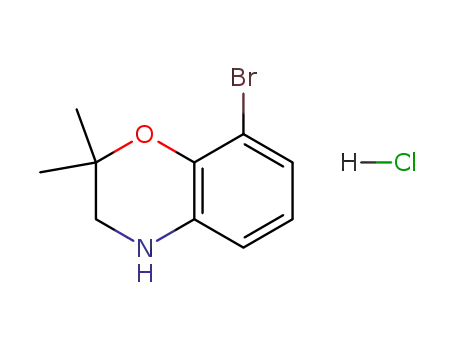 8-bromo-2,2-dimethyl-3,4-dihydro-2H-benzo[1,4]oxazine hydrochloride