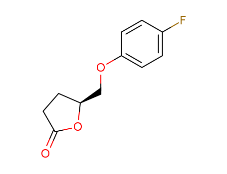 2(3H)-Furanone,5-[(4-fluorophenoxy)methyl]dihydro-, (5S)-