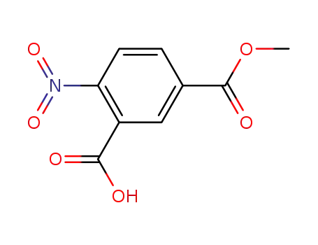 Molecular Structure of 76143-33-4 (2-NITRO-5-METHOXYCARBONYL BENZOIC ACID)