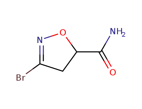 3-BroMo-4,5-dihydro-isoxazol-5-carboxaMide