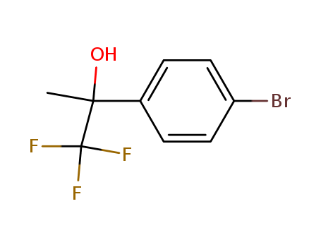 2-(4-broMophenyl)-1,1,1-trifluoropropan-2-ol
