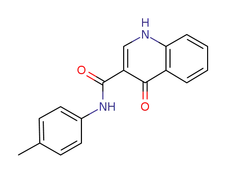3-Quinolinecarboxamide, 1,4-dihydro-N-(4-methylphenyl)-4-oxo-