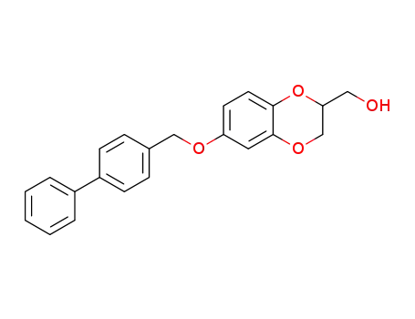 (6-(biphenyl-4-ylmethoxy)-2,3-dihydrobenzo[b][1,4]dioxin-2-yl)methanol